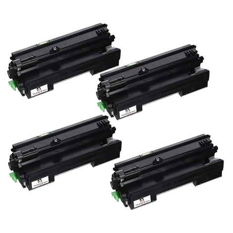 Compatible Toner Cartridge Replacement for RICOH 407319 (B1357, SP4500A) Black (6K YLD) 4-Pack