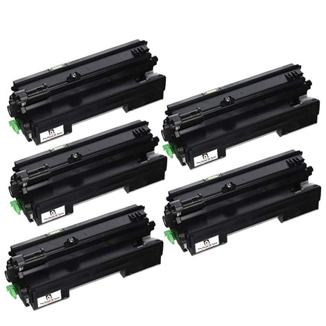 Compatible Toner Cartridge Replacement for RICOH 407319 (B1357, SP4500A) Black (6K YLD) 5-Pack