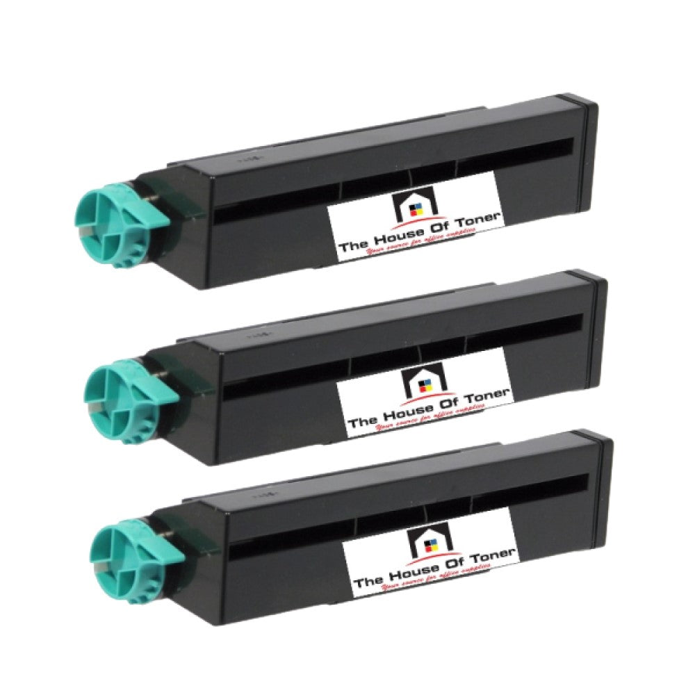 Compatible Toner Cartridge Replacement for OKIDATA 42102901 (TYPE C9) Black (7K YLD) 3-Pack