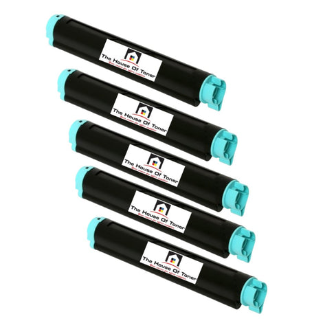 Compatible Toner Cartridge Replacement for OKIDATA 42103001 (Type-9) Black (2.5K YLD) 5-Pack