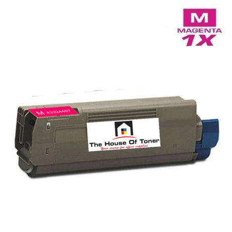 Compatible Toner Cartridge Replacement for OKIDATA 43324467 (TYPE C8) Magenta (5K YLD)