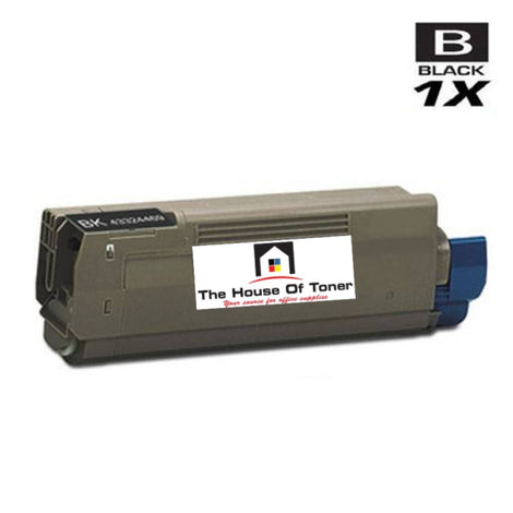 Compatible Toner Cartridge Replacement for OKIDATA 43324469 (TYPE C8) Black (5K YLD)
