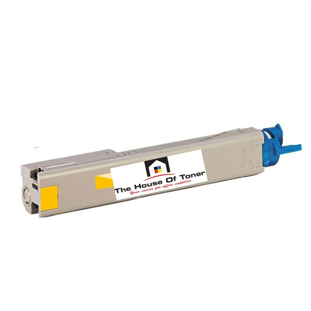 Compatible Toner Cartridge Replacement for Okidata 43459301 (Yellow) 2.5K YLD