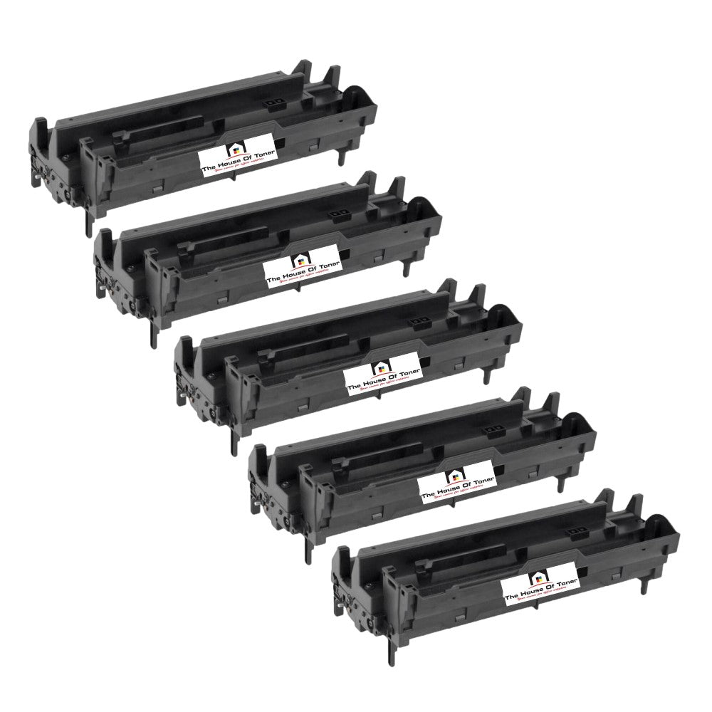 Compatible Drum Unit Replacement for OKIDATA 43501901 (Black) 25K YLD (5-Pack)