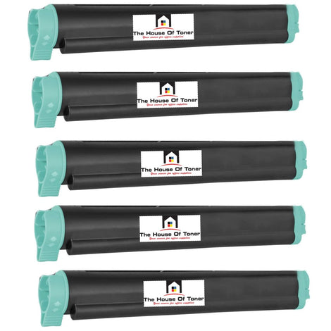 Compatible Toner Cartridge Replacement For OKIDATA 43502301 (Black) 3K YLD (5-Pack)