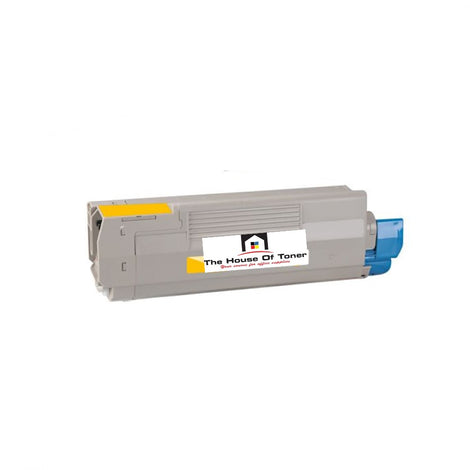 Compatible Toner Cartridge Replacement for OKIDATA 43865717 (Yellow) 6K YLD