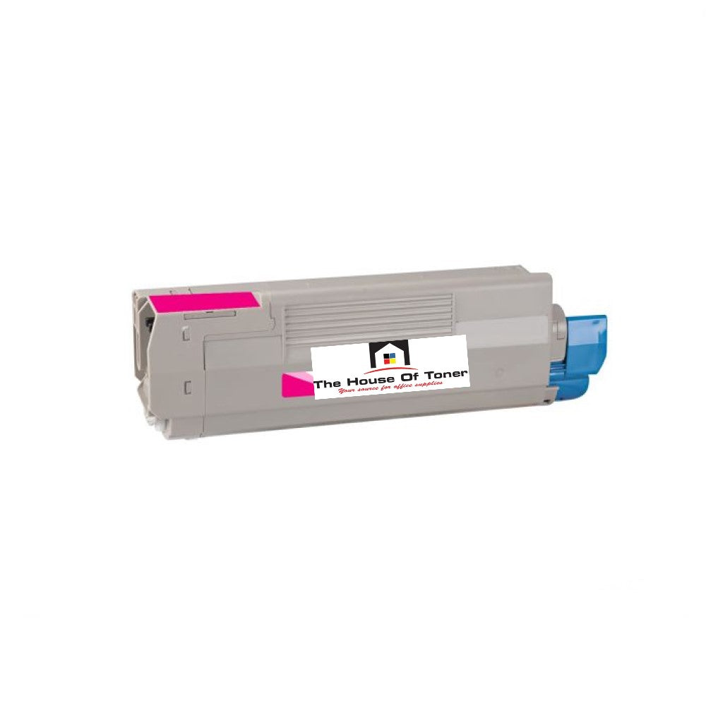 Compatible Toner Cartridge Replacement for OKIDATA 43865718 (Magenta) 6K YLD