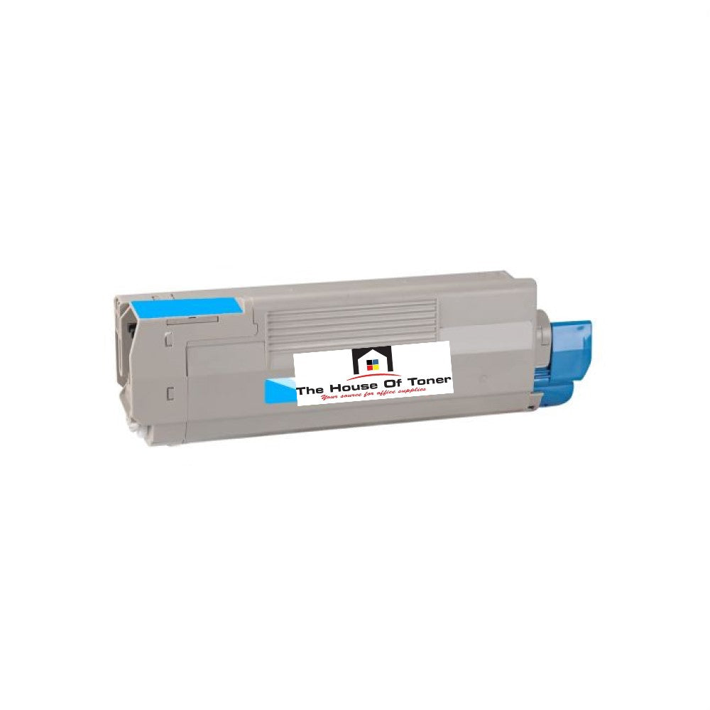 Compatible Toner Cartridge Replacement for OKIDATA 43865719 (Cyan) 6K YLD