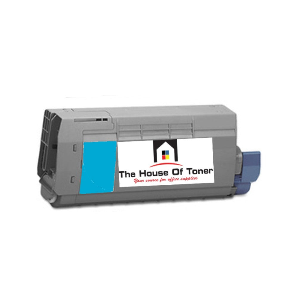 Compatible Toner Cartridge Replacement for OKIDATA 43866103 (Cyan) 11.5K YLD