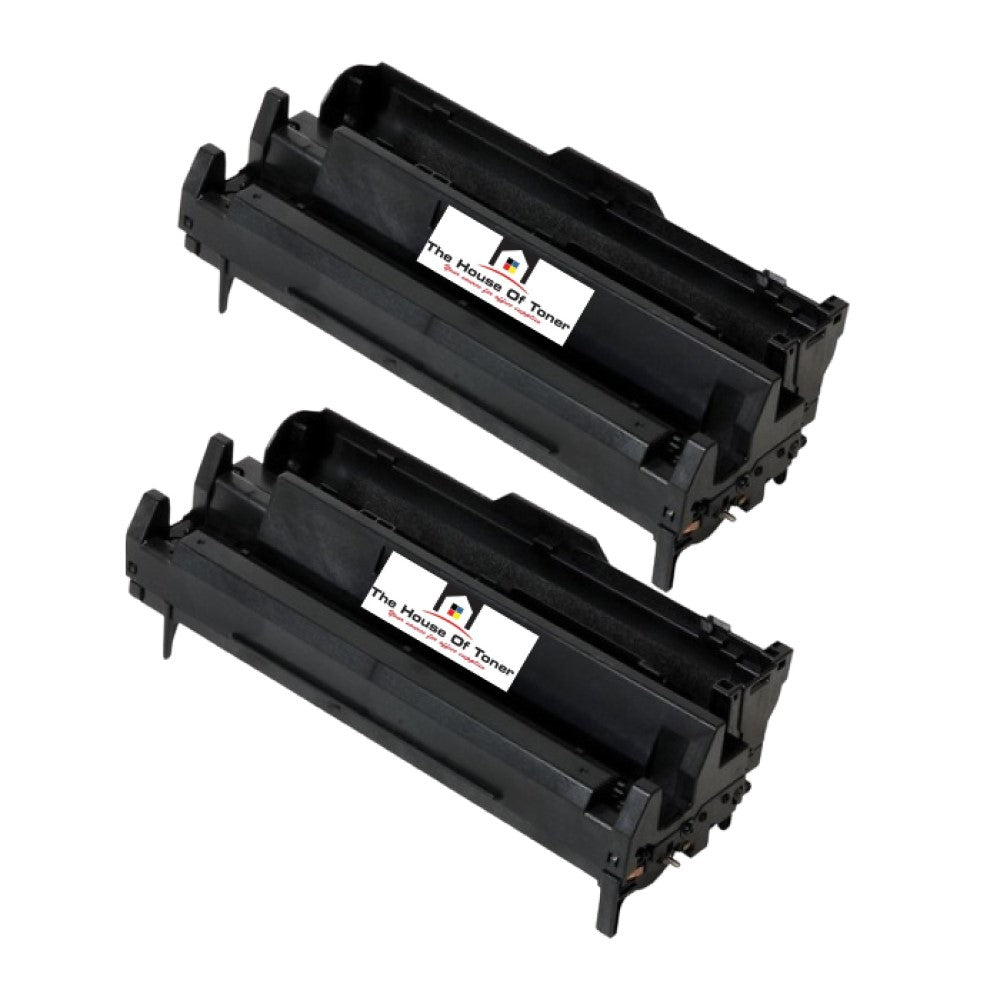 Compatible Drum Unit Replacement for OKIDATA 43979001 (Black) 25K YLD (2-Pack)