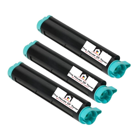 Compatible Toner Cartridge Replacement for OKIDATA 43979101 (Black) 3.5K YLD (3-Pack)