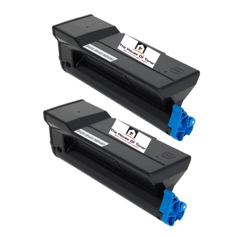Compatible Toner Cartridge Replacement for OKIDATA 43979215 (High Yield Black) 12K YLD (2-Pack)