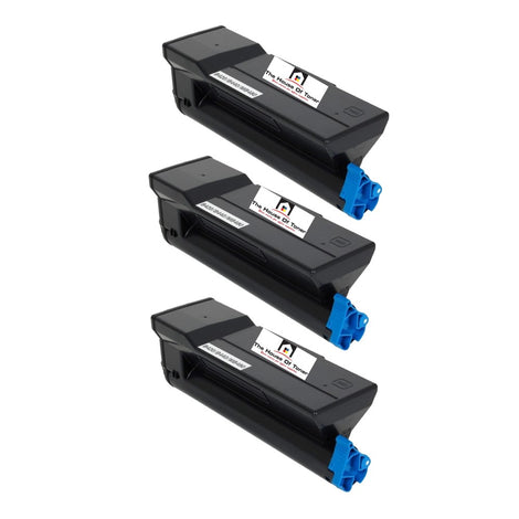 Compatible Toner Cartridge Replacement for OKIDATA 43979215 (High Yield Black) 12K YLD (3 Pack)
