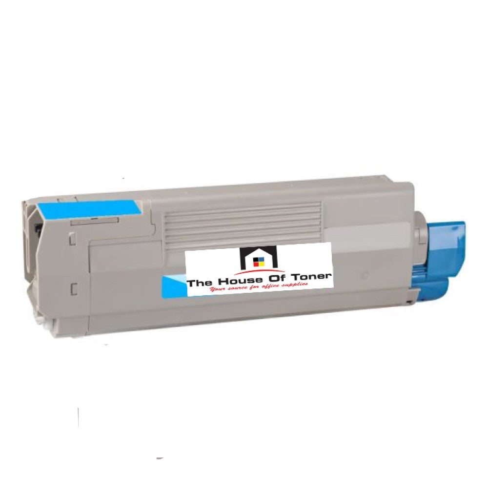 Compatible Toner Cartridge Replacement for OKIDATA 44315303 (Cyan) 8K YLD