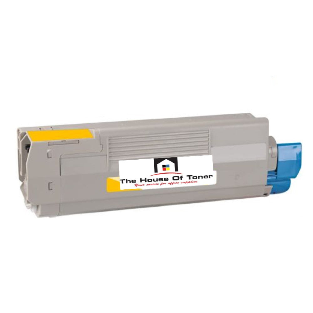 Compatible Toner Cartridge Replacement for OKIDATA 44315301 (Yellow) 8K YLD