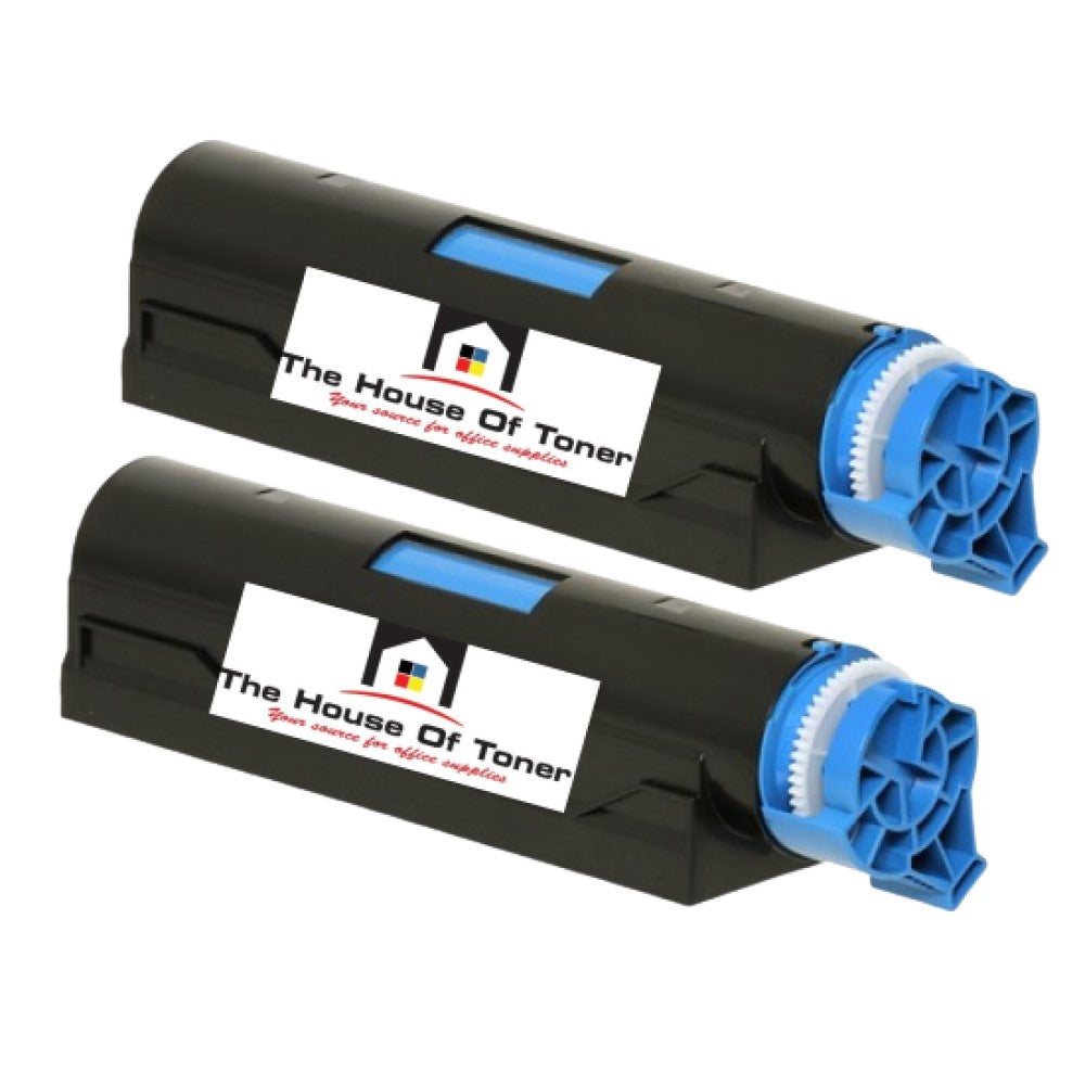Compatible Toner Cartridge Replacement For OKIDATA 44574701 (B411) Black (4K YLD) 2-Pack