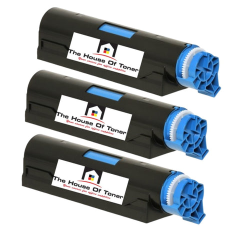 Compatible Toner Cartridge Replacement For OKIDATA 44574701 (B411) Black (4K YLD) 3-Pack
