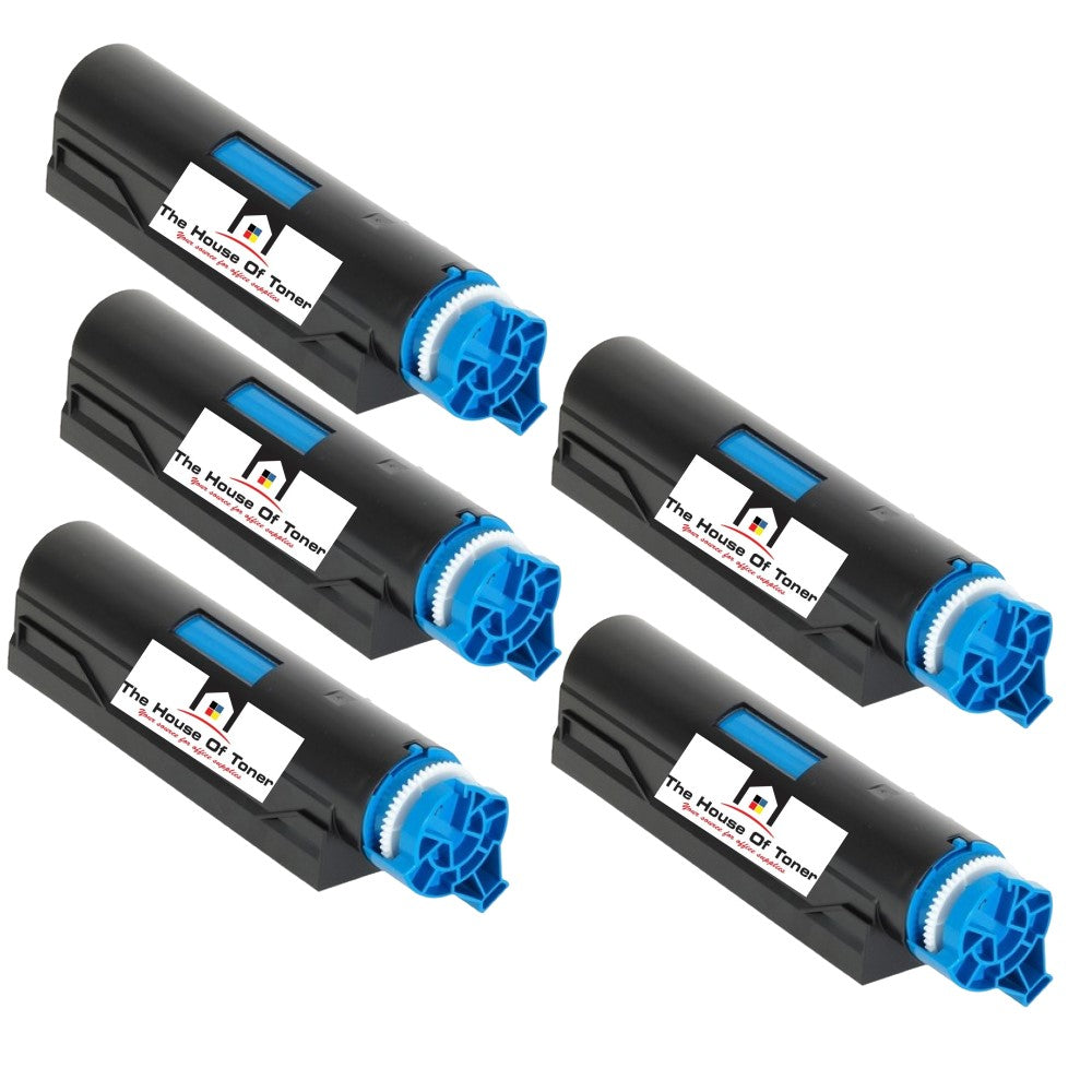 Compatible Toner Cartridge Replacement For OKIDATA 44574901 (Black) 11K YLD (5-Pack)