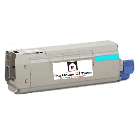 Compatible Toner Cartridge Replacement for OKIDATA 44844511 (Cyan) 10K YLD