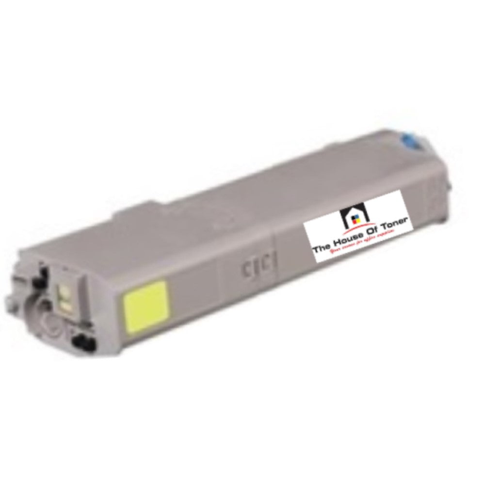 Compatible Toner Cartridge Replacement For OKIDATA 46490601 (High Yield Yellow) 6K YLD