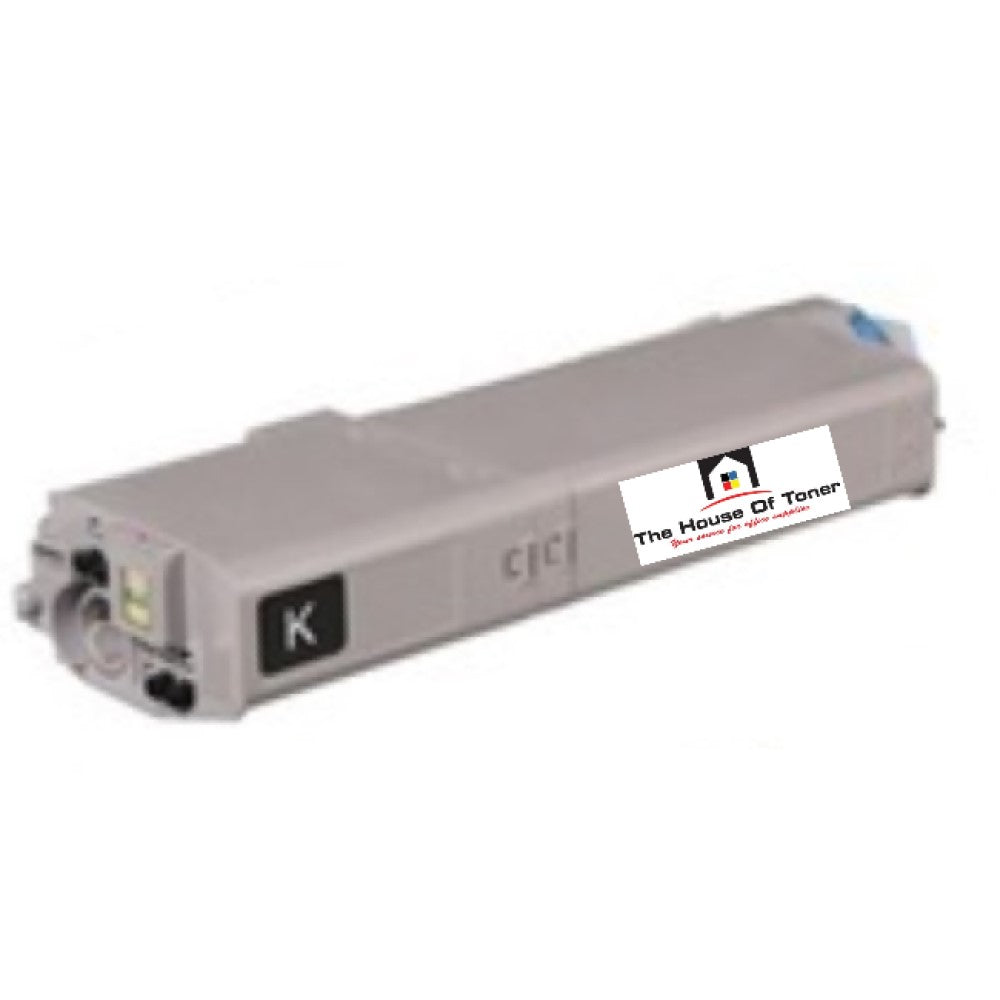 Compatible Toner Cartridge Replacement For OKIDATA 46490604 (High Yield Black) 7K YLD