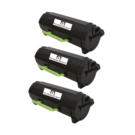 Compatible Toner Cartridge Replacement for Lexmark 51B1H00 (High Yield Black) 8.5K YLD (3-Pack)