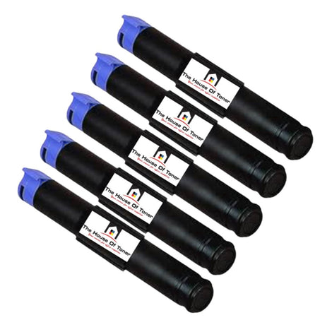 Compatible Toner Cartridge Replacement for OKIDATA 52106701 (Black) 2.5K YLD (5-Pack)