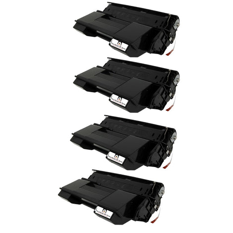 Compatible Toner Cartridge Replacement for OKIDATA 52114501 (Black) 10K YLD (4-Pack)