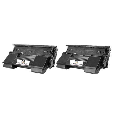 Compatible Toner Cartridge Replacement for OKIDATA 52116002 (High Yield Black) 18K YLD (2-Pack)