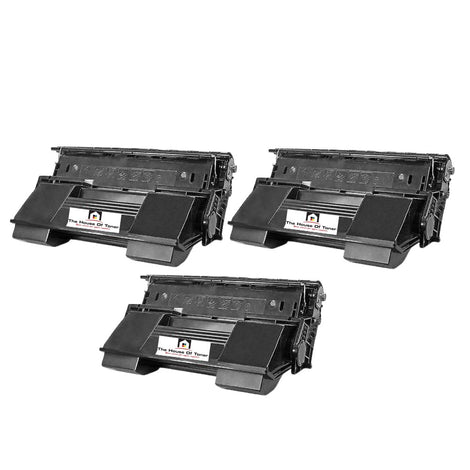 Compatible Toner Cartridge Replacement for OKIDATA 52116002 (High Yield Black) 18K YLD (3-Pack)