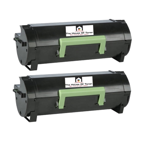 Compatible Toner Cartridge Replacement for Lexmark 56F1000 (Black) 6K YLD (2-Pack)