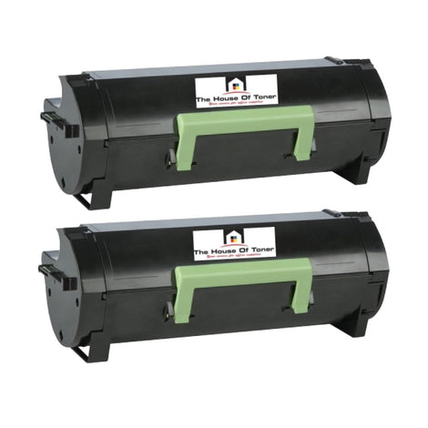 Compatible Toner Cartridge Replacement for Lexmark 56F1U00 (Ultra High Yield Black) 25K YLD (2-Pack)