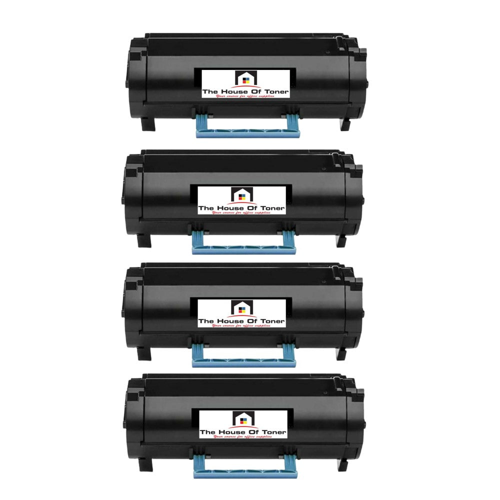 Compatible Toner Cartridge Replacement For DELL 593-BBYO (FR3HY) Black (3K YLD) 4-Pack