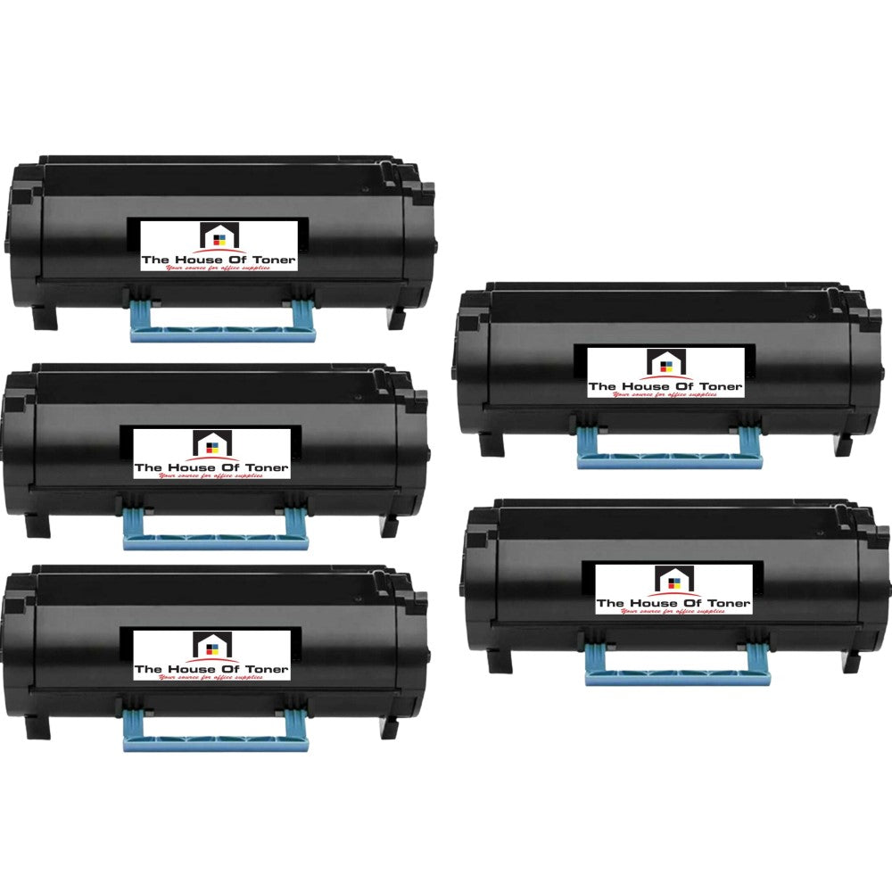 Compatible Toner Cartridge Replacement For DELL 593-BBYO (FR3HY) Black (3K YLD) 5-Pack