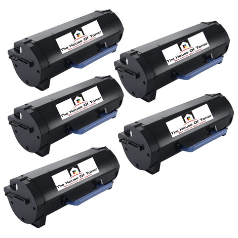 Compatible Toner Cartridge Replacement for DELL 593-BBYP (GGCTW) High Yield Black (8.5K YLD) 5-Pack