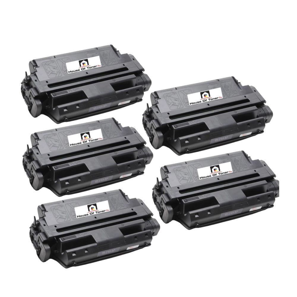 Compatible Toner Cartridge Replacement for IBM 63H2401 (Black) 10K YLD (5-Pack)