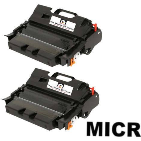 Compatible Toner Cartridge Replacement for LEXMARK 64035HA (High Yield) Black (21K YLD) W/Micr (2-Pack)