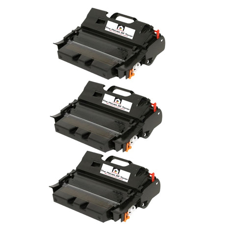 Compatible Toner Cartridge Replacement for LEXMARK 64035HA (High Yield) Black (21K YLD) 3-Pack
