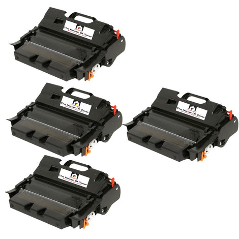 Compatible Toner Cartridge Replacement for LEXMARK 64035HA (High Yield) Black (21K YLD) 4-Pack