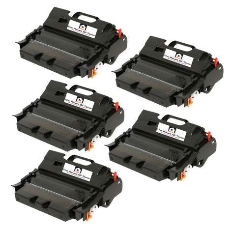 Compatible Toner Cartridge Replacement for LEXMARK 64035HA (High Yield) Black (21K YLD) 5-Pack