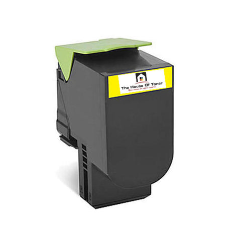 Compatible Toner Cartridge Replacement for Lexmark 80C0S40 (800S4) Yellow (2K YLD)