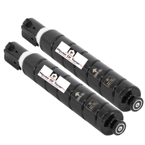 Compatible Toner Cartridge Replacement For CANON 8524B003AA (GPR-53) COMPATIBLE (2-PACK)