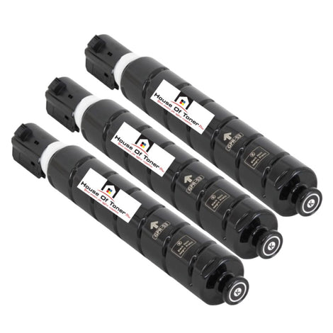 Compatible Toner Cartridge Replacement For CANON 8524B003AA (GPR-53) COMPATIBLE (3-PACK)