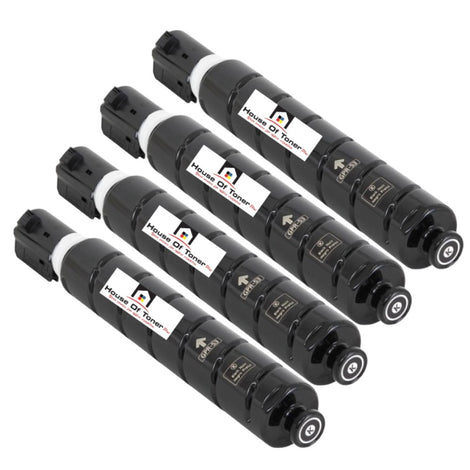 Compatible Toner Cartridge Replacement For CANON 8524B003AA (GPR-53) COMPATIBLE (4-PACK)