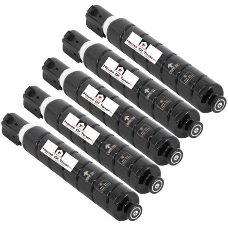 Compatible Toner Cartridge Replacement For CANON 8524B003AA (GPR-53) COMPATIBLE (5-PACK)