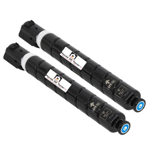 Compatible Toner Cartridge Replacement For CANON 8525B003AA (GPR-53) COMPATIBLE (2-PACK)