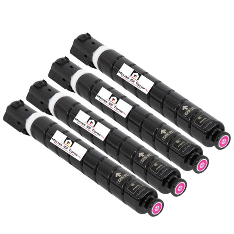 Compatible Toner Cartridge Replacement For CANON 8526B003AA (GPR-53) COMPATIBLE (4-PACK)