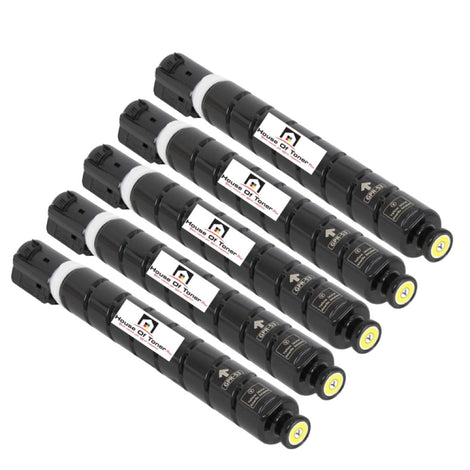 Compatible Toner Cartridge Replacement For CANON 8527B003AA (GPR-53) COMPATIBLE (5-PACK)
