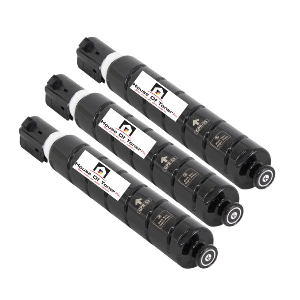 Compatible Toner Cartridge Replacement For CANON 9106B003AA (GPR-52) COMPATIBLE (3-PACK)