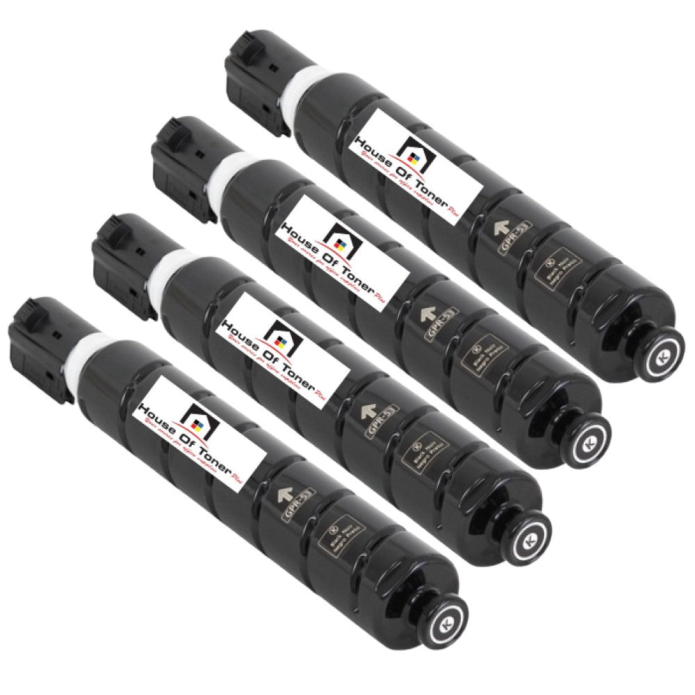 Compatible Toner Cartridge Replacement For CANON 9106B003AA (GPR-52) COMPATIBLE (4-PACK)